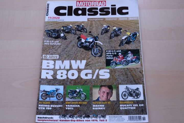 Deckblatt Motorrad Classic (11/2020)